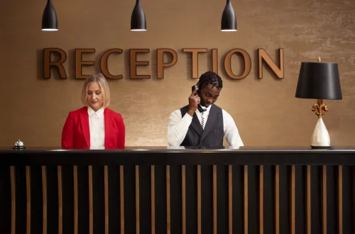 Hotel receptionist