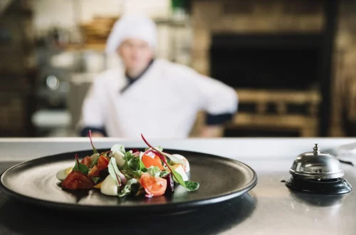 Arbeiten in einem Restaurant mit Michelin-Stern