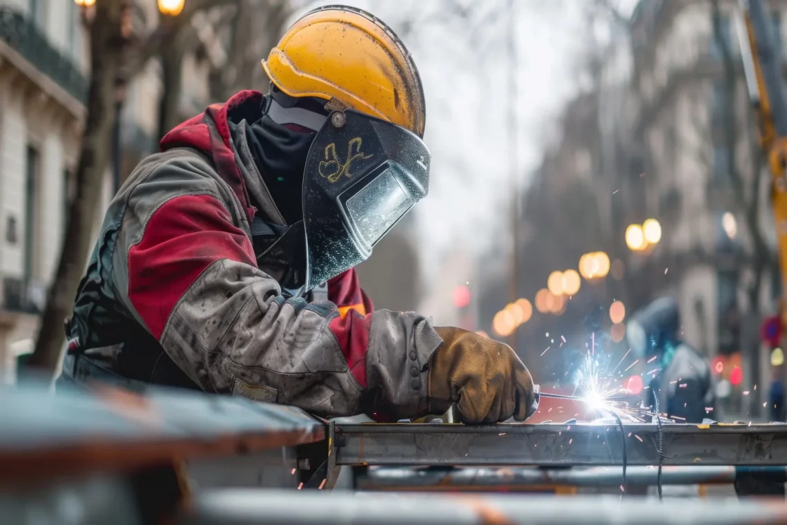 Welder in the Netherlands