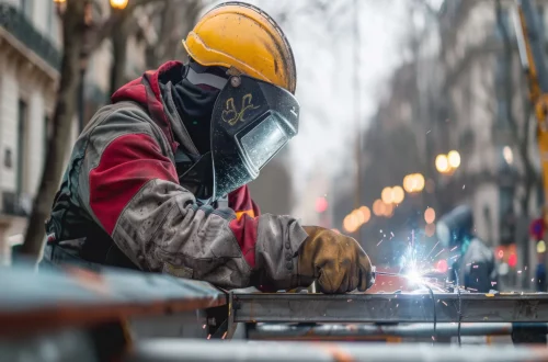 Welder in the Netherlands