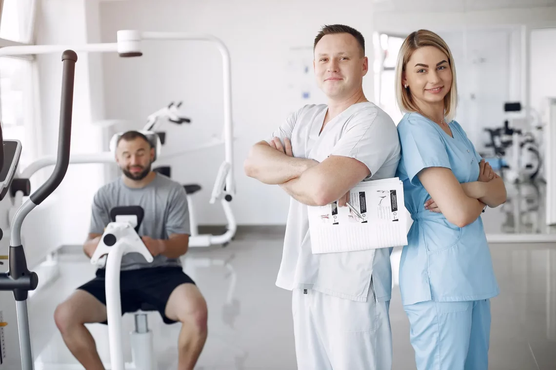 Nurse and physiotherapist