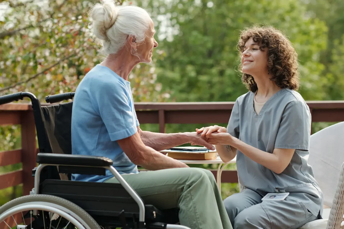 Caregiver for people with disabilities